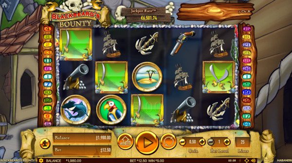 Blackbeard's Bounty von Habanero Gaming