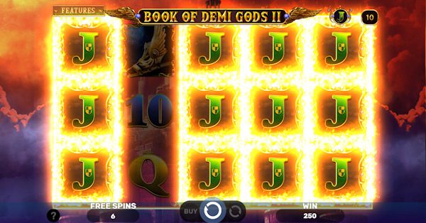 Book of Demi Gods 2 Freispiele mit expandierendem Symbol