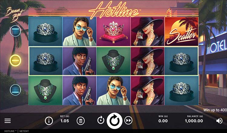 Hotline Slot kostenlos spielen