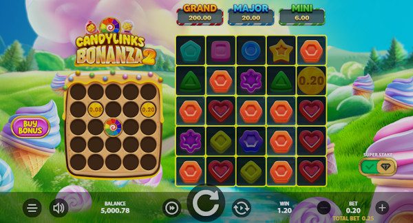 Candylinks Bonanza 2 von StakeLogic