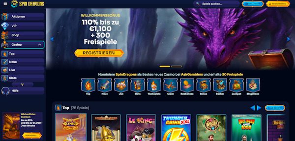 Startseite Spin Dragons Casino