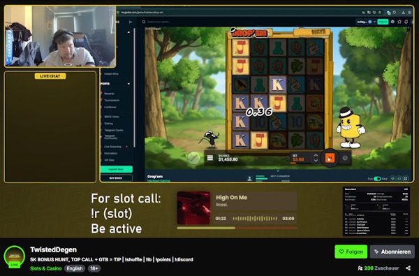 Bonus Hunt Casino Strea,er TwistedDegen
