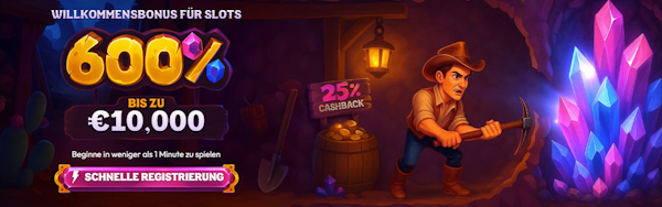 Wildzy 6000€ Willkommenspaket