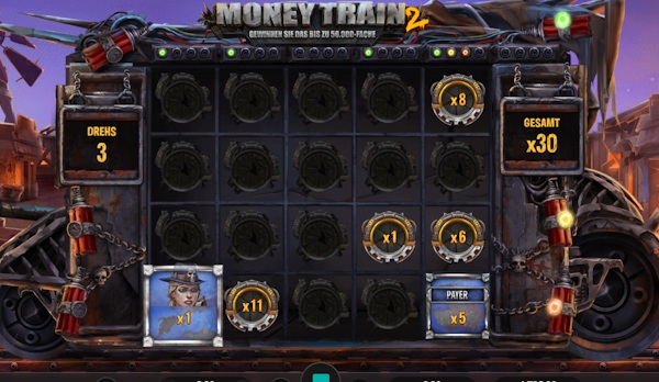 Money Train 2 Sticky Symbole