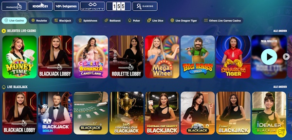 VivaSpin Live Casino
