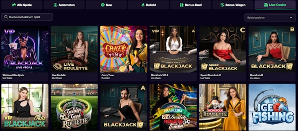 WinBeast Live Casino