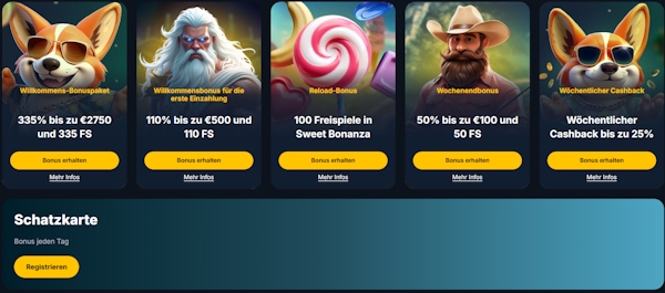 Ego Games Boni für Bestandskunden